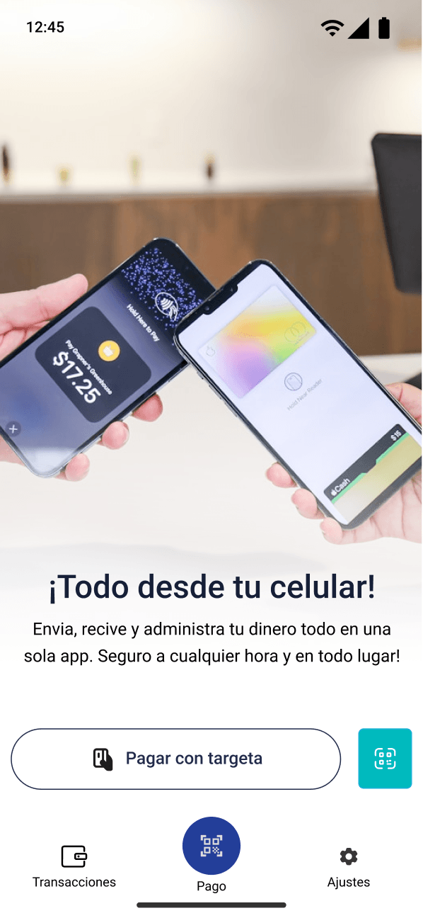Pago NFC con celular Android